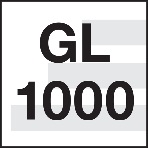 Bearbeitungstiefe: GL1000