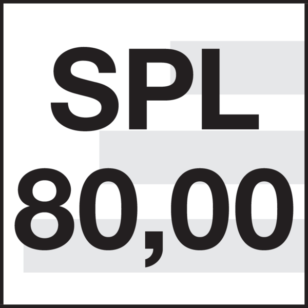 Bearbeitungstiefe: SPL 80