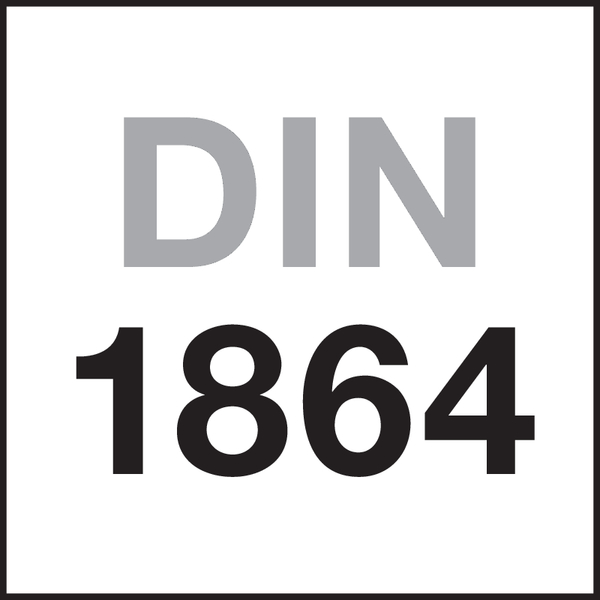 Norm: DIN 1864