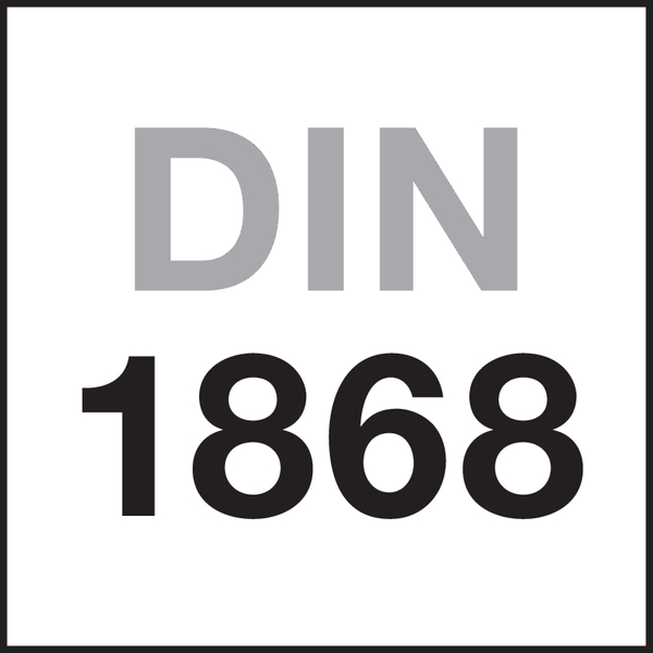 Norm: DIN 1868