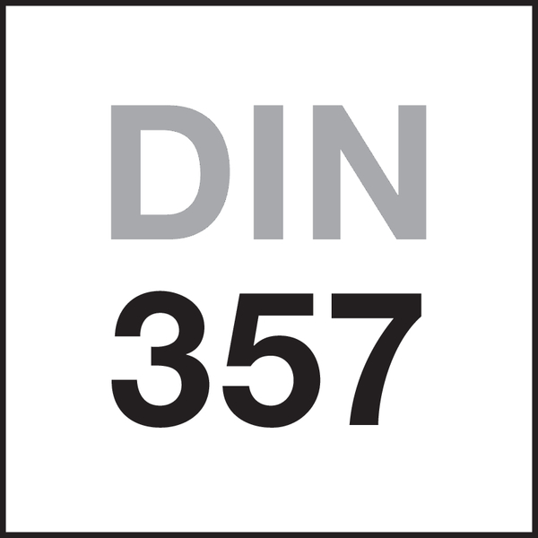 Norm: DIN 357