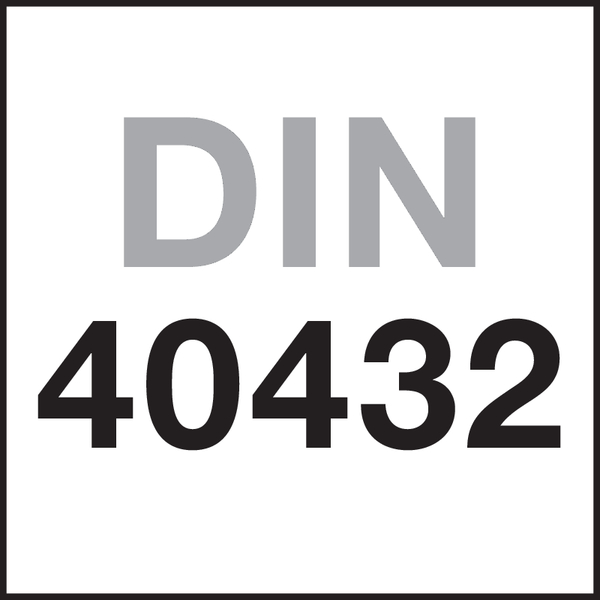 Norm: DIN 40432
