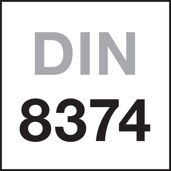 Norm: DIN 8374