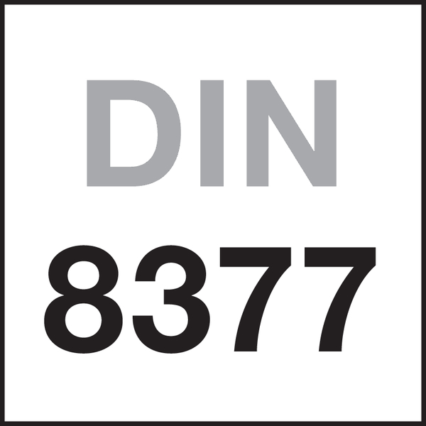 Norm: DIN 8377