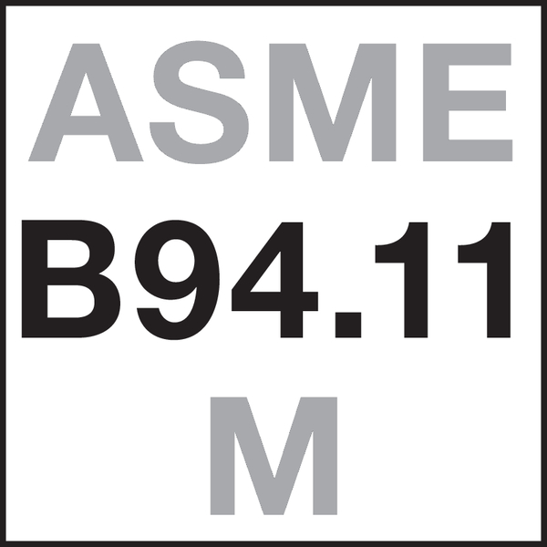 Norm: ASME B94.11 M