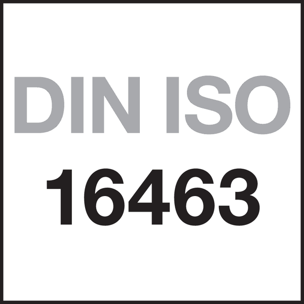 Norm: DIN ISO 16463