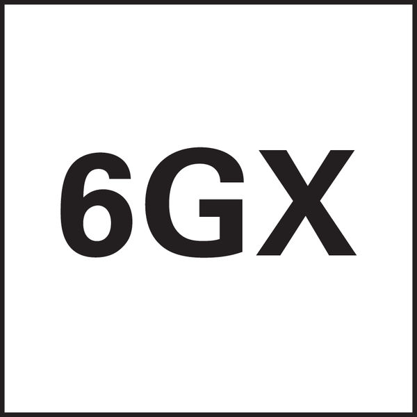Gewinde Toleranzklasse: 6GX