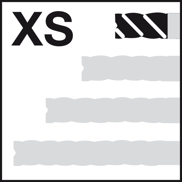 Pikto Länge: extrakurz