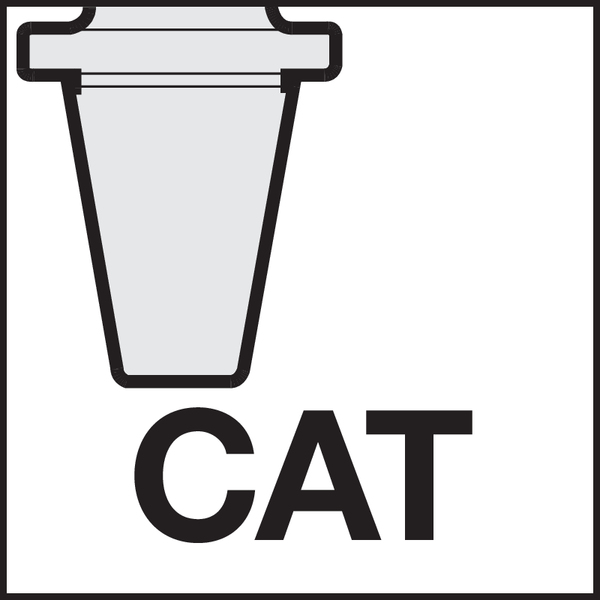 Aufnahmetyp, maschinenseitig: CAT ASME B5.50