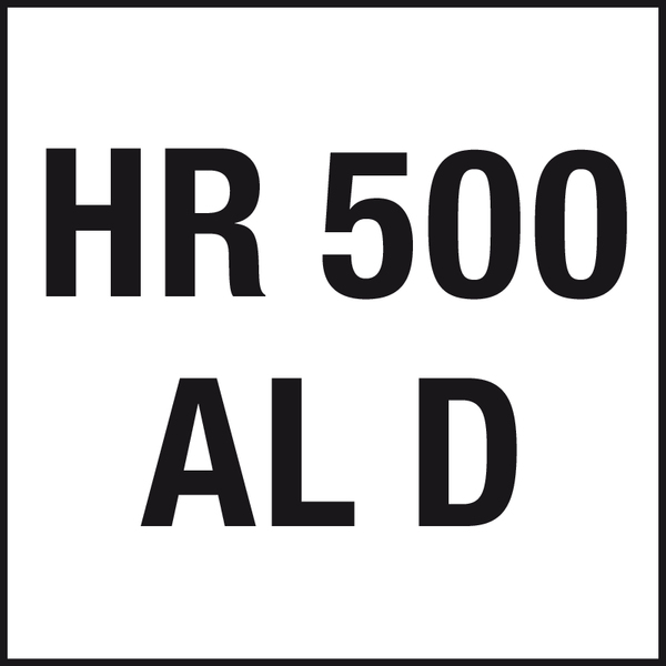 Typ: HR 500 AL D