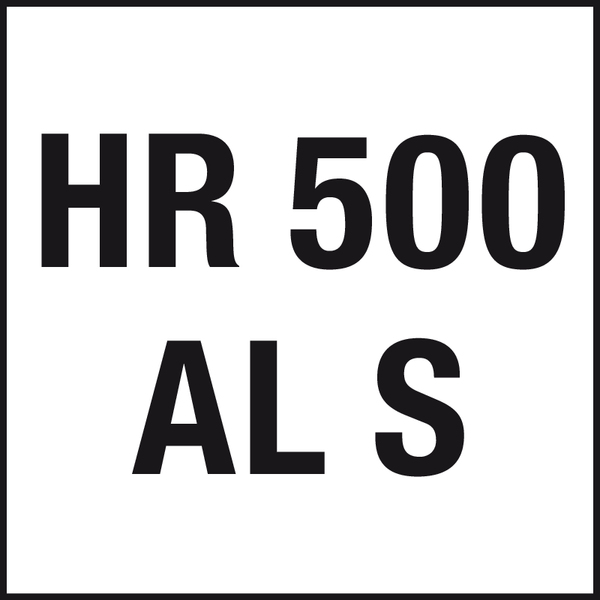 Typ: HR 500 AL S
