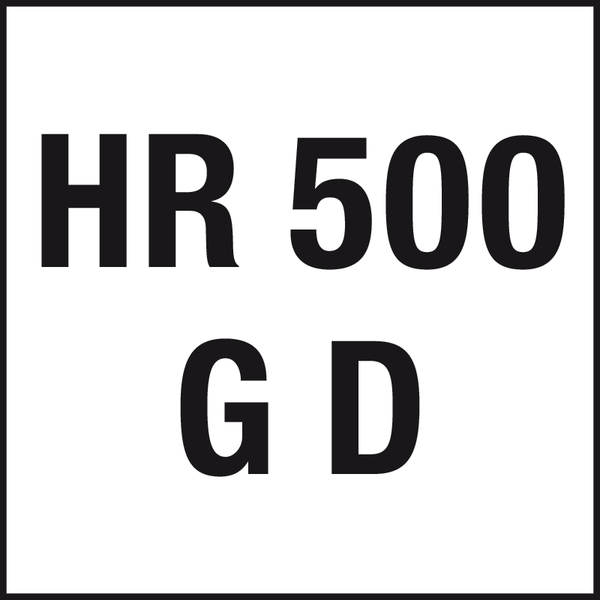 Typ: HR 500 G D