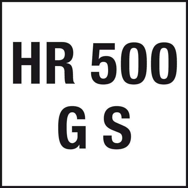 Typ: HR 500 G S