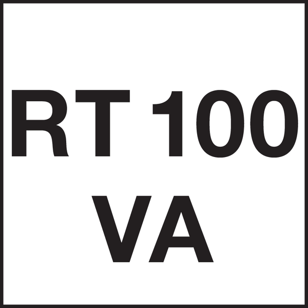 Typ: RT 100 VA