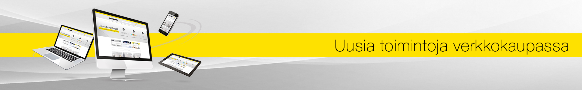 Uusia toimintoja verkkokaupassa