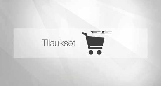 Luo nyt käyttäjätili Tilaukset